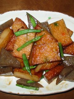 はんぺんとコンニャクの炒め煮-レシピのメイン写真
