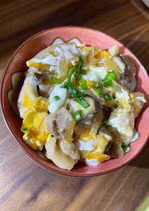 親子丼② フワフワ　少人数-レシピのメイン写真