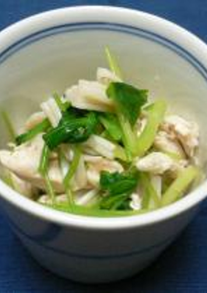 みつばとえのきの和え物（柚子風味)-レシピのメイン写真