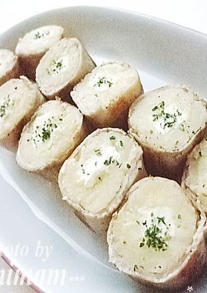 お弁当に☆ポテトチーズの豚肉巻き-レシピのメイン写真