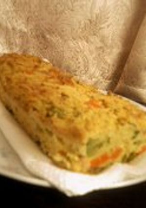 主食向け☆たっぷりお野菜のパウンドケーキ！ダイエット仕立て★-レシピのメイン写真