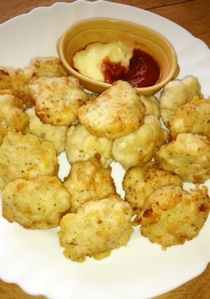 米粉のチーズチキンナゲット-レシピのメイン写真