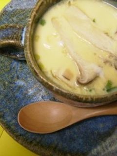 永谷園の松茸お吸い物を使って松茸茶碗蒸し-レシピのメイン写真