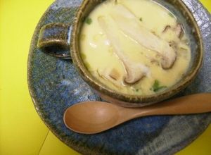 永谷園の松茸お吸い物を使って松茸茶碗蒸し-レシピのメイン写真