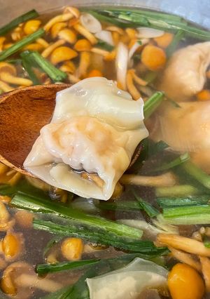冷凍も🦐エビと豚肉のワンタン-レシピのメイン写真