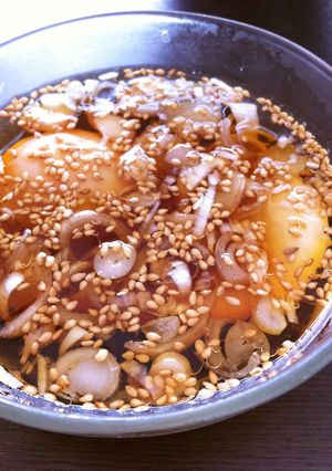 いつものつけ汁が大変身！うまし！-レシピのメイン写真
