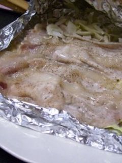 簡単!蒸し豚のホイル包み♪-レシピのメイン写真