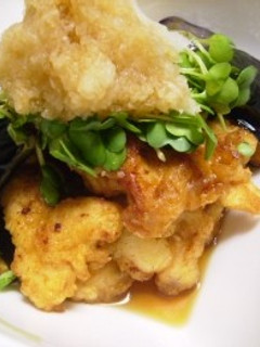 ★鶏の天ぷらみぞれポン酢★-レシピのメイン写真