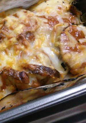 手抜きで簡単！ﾅｽ豆腐ﾐｰﾄグラタン-レシピのメイン写真