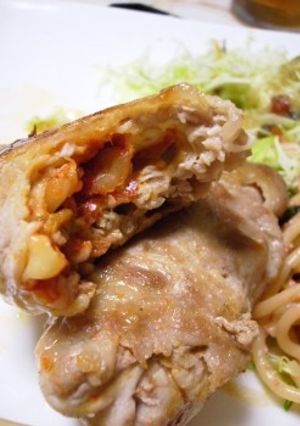チーズキムチの肉巻き♪簡単＆節約-レシピのメイン写真