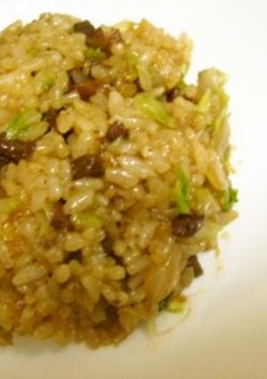 ★牛肉のレタスチャーハン★焼肉たれで味付-レシピのメイン写真