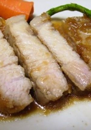 ポークステーキ♪簡単！夏バテ解消-レシピのメイン写真