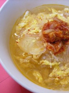 春雨キムチスープ♪簡単♪-レシピのメイン写真