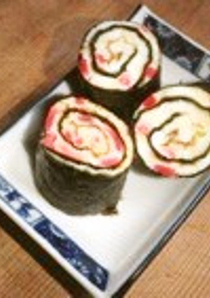 お弁当に♪紅ショウガの卵焼きのり巻き-レシピのメイン写真
