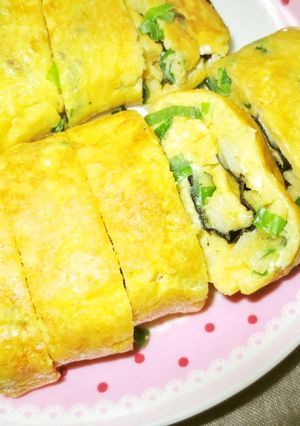 ジャガイモ入りふんわり卵焼き-レシピのメイン写真