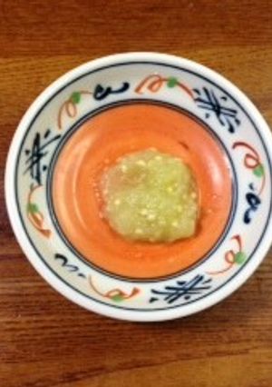 【離乳食】（初期）茄子-レシピのメイン写真
