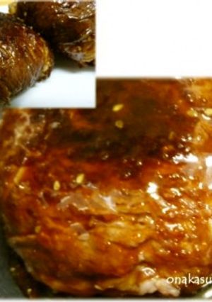 焼き肉のたれで肉巻きおにぎり-レシピのメイン写真