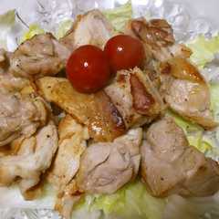 A picture of お酒でﾑｼﾑｼ鳥もも肉☆.