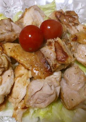 お酒でムシムシ鳥もも肉☆-レシピのメイン写真