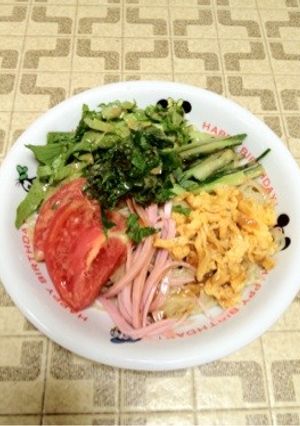 夏!!!ゴマだれ冷やし中華!!!-レシピのメイン写真