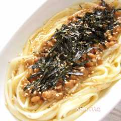 รูปของ ＊納豆たまごかけうどん♪＊