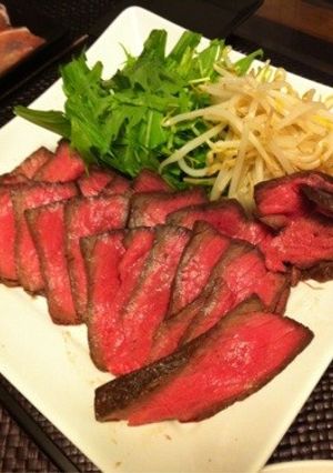 時短簡単フライパンだけでローストビーフ！-レシピのメイン写真