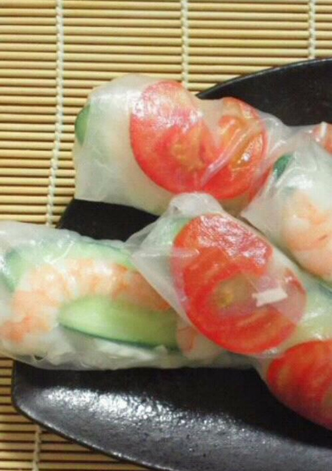 超楽簡単!!　生春巻きの皮の戻し方-レシピのメイン写真