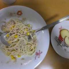 手間なし♪冷製ツナとコーンのパスタ-レシピのメイン写真