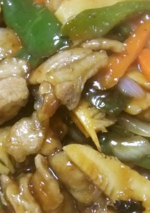 フライパン1つで出きる!揚げない酢豚-レシピのメイン写真