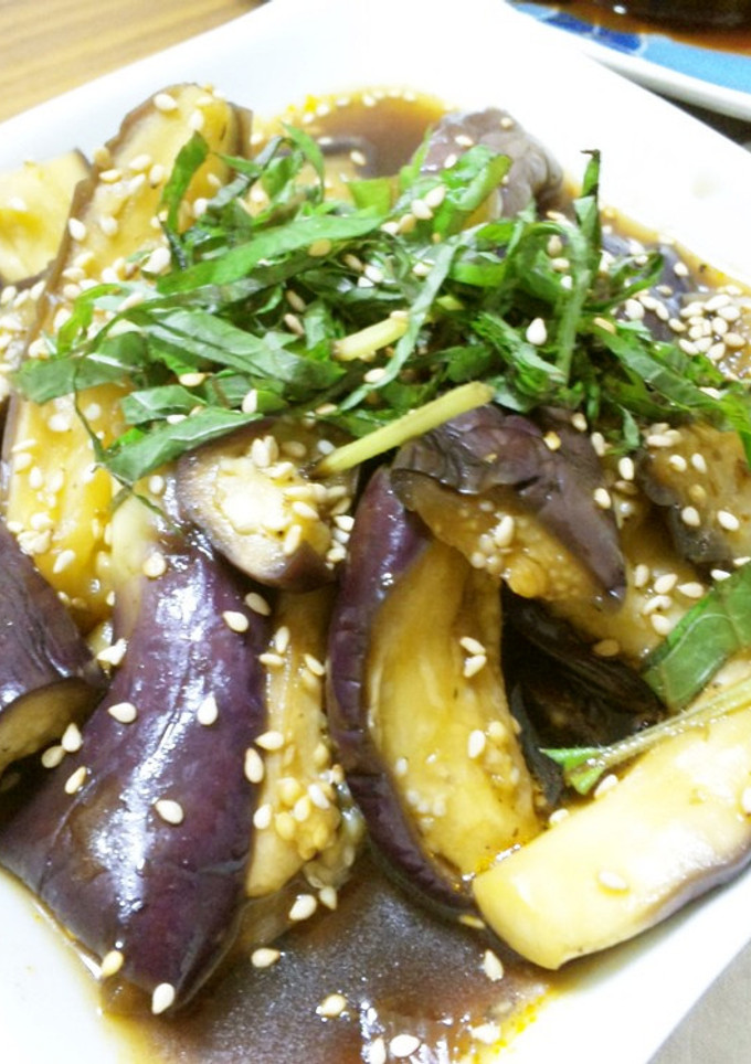 レンジでなすの中華煮びたし風-レシピのメイン写真