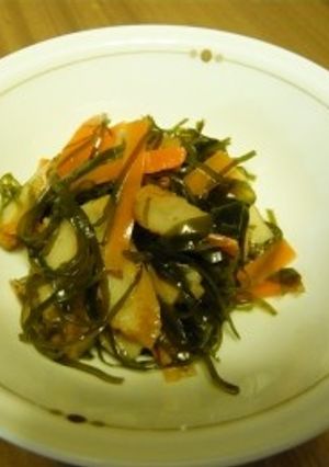 すき昆布の煮物-レシピのメイン写真