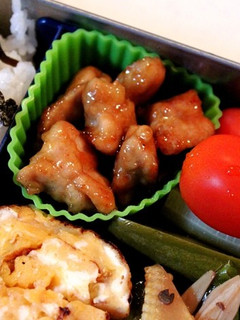 お弁当・お花見に♪簡単照り焼きチキン-レシピのメイン写真