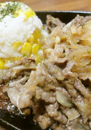 甘辛じゅわ～♪特製玉ねぎだれの牛肉ご飯♪-レシピのメイン写真