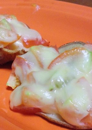椎茸とトマトの簡単イタリアン♪-レシピのメイン写真
