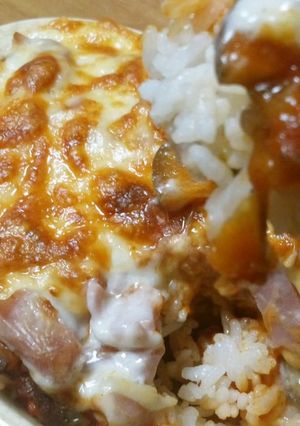 茄子とハムだけドリア-レシピのメイン写真