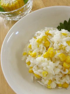 トウモロコシとしらすの炊き込みご飯☆★☆-レシピのメイン写真