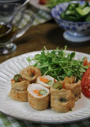 照り焼きささみロール-レシピのメイン写真