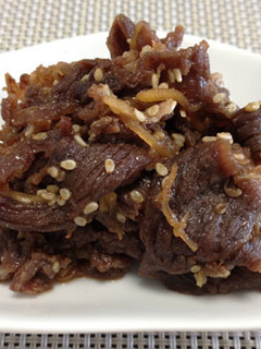 お弁当の常備菜に!牛肉のしぐれ煮-レシピのメイン写真