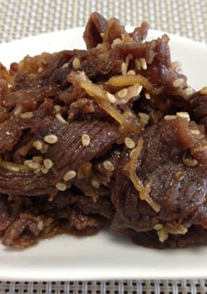 お弁当の常備菜に！牛肉のしぐれ煮-レシピのメイン写真