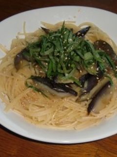 さっぱり美味しい!揚げなすパスタ!!-レシピのメイン写真