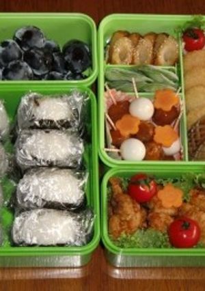 運動会のお弁当　2011-レシピのメイン写真