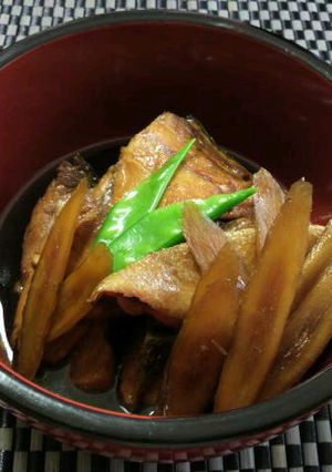 ごぼう香る！我が家のあら煮-レシピのメイン写真
