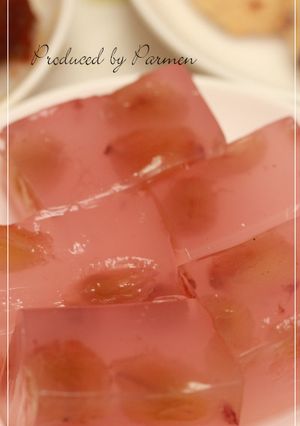 ぶどう寒天-レシピのメイン写真