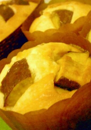 バター香るさつまいも☆カップケーキ-レシピのメイン写真