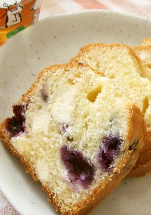 簡単☆ブルーベリーのパウンドケーキ-レシピのメイン写真
