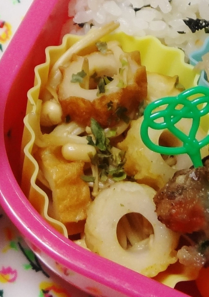 ちくわとエノキのカレー炒め-レシピのメイン写真
