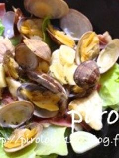 ★野菜たっぷりアサリの酒蒸し★-レシピのメイン写真