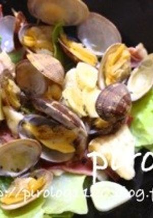 ★野菜たっぷりアサリの酒蒸し★-レシピのメイン写真