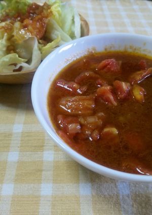 フレッシュトマトのスパイシードレッシング-レシピのメイン写真