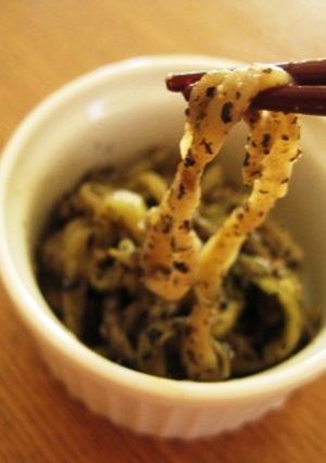 なすの麺風☆胡麻和え-レシピのメイン写真